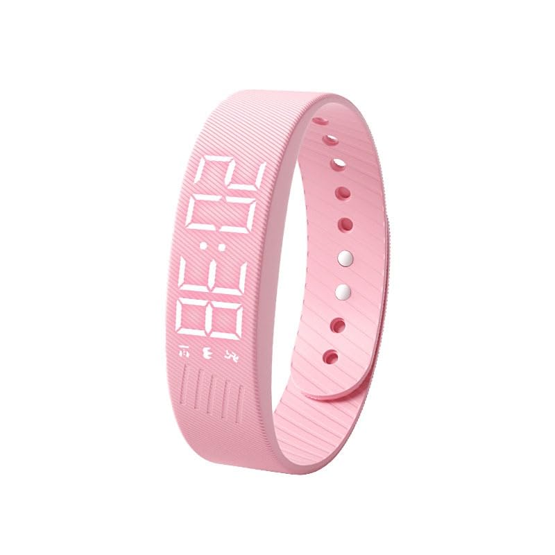 AILISK Fit Sleeps 100% Wake-Up Alarm-Pro Version (Pink)