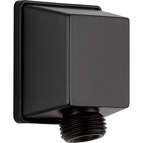 Delta Faucet 50570-Bl Showeringcomponents Square Wall Elbow For Hand Shower, Matte Black #TOP21