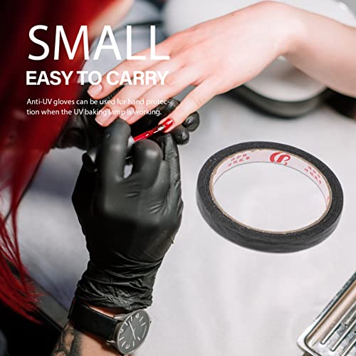 FOMIYES 5 rolos de manicure, dicas de arte de unhas não reflexivas, fita de tira de arte de unhas, f