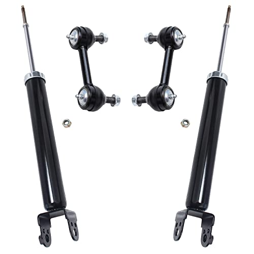 Image of Detroit Axle - Rear Shock Absorbers Sway Bars for 2002-2006 Nissan Altima 2003 2004 2005, 2 Rear Shock Absorbers Pair Set, 2 Rear Sway Bars Replacement