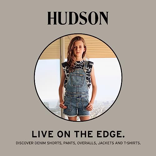 Hudson Jeans Girls' Flare Leg Stretch Denim Jean, Midnight Wash, 7 #TOP6