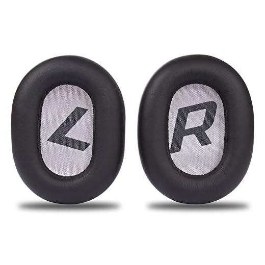 Yizhet 1 par ersättningshörlurar för Plantronics Backbeat Pro 2 Bluetooth trådlösa hörlurar öronkuddar öronkuddar (brun)