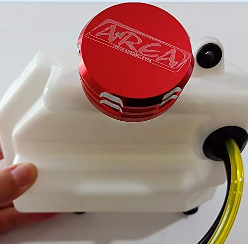 Hockus Accessories CNC Metal Aluminium Alloy Cap Cover + Oil Tank for HPI 5b Rovan KM 1/5 rc car - (Color: Cap and Tank)