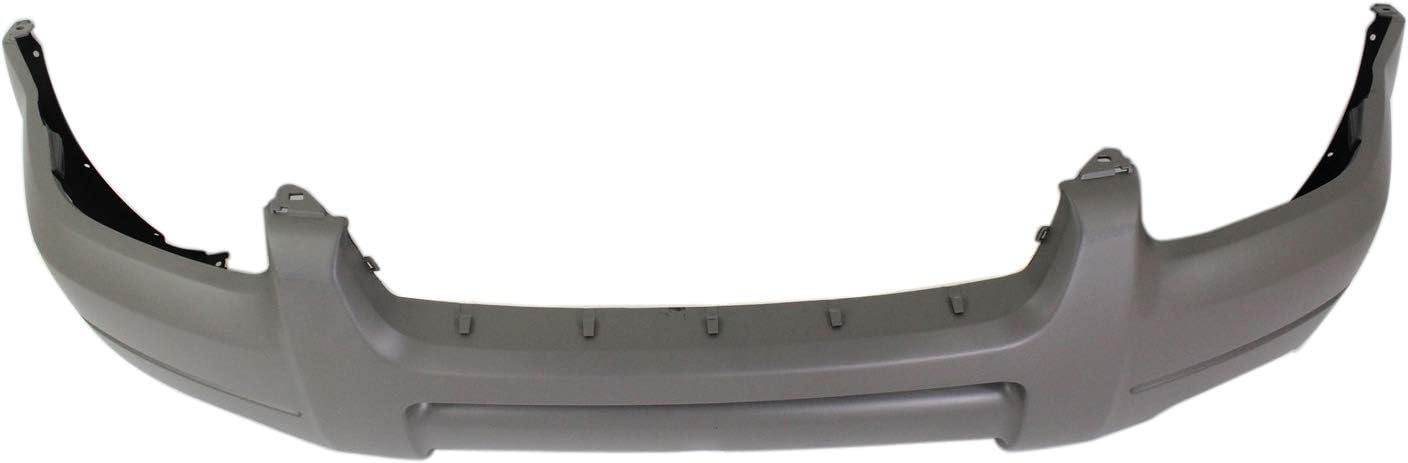 Evan Fischer Front Bumper Cover Compatible with 2001-2004 Ford Escape - FO1000473