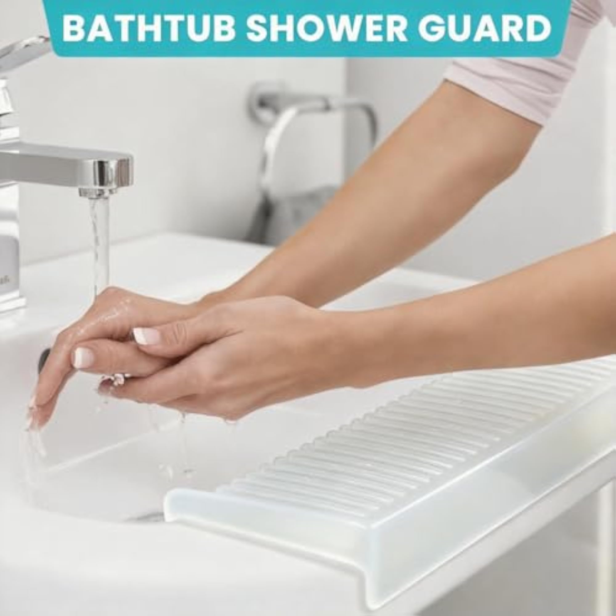 Silicone Sink Splash Guard for Kitchen Countertop