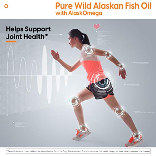 Doctor's Best Pure Wild Alaskan Fish Oil With Alaskomega, Heart, Brain, Mental Wellbeing, Eyes, Non-Gmo, Gluten Free, 180 Marine Softgels #TOP5