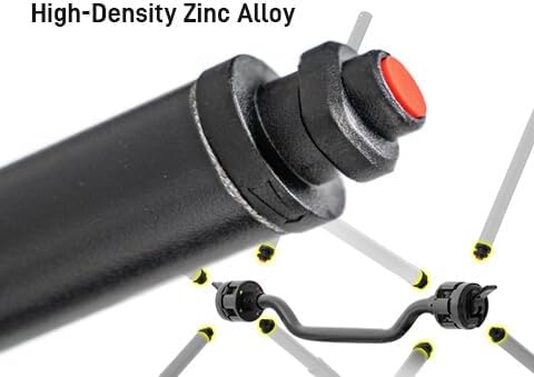 Miniatura 5 de Silla de camping portátil, silla de camping al aire libre, sillas de camping para adultos, sillas plegables ligeras para senderismo, montañismo,