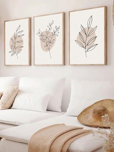 Affiches d'inspiration scandinave pour créer un salon chaleureux et zen