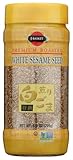 JFC White Roasted Sesame Seeds, 8 Ounce