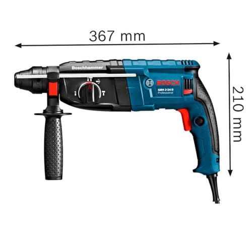 Bosch Martelete Perfurador GBH 2-24 D 820W 220V com maleta