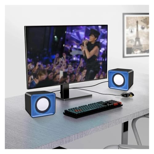 Haut-parleurs compacts pour ordinateur portable résolvant le manque de volume PC - 4