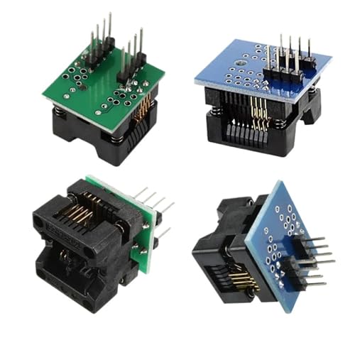 Evita soldar chips con el adaptador SOIC8 a DIP8 150Mil verde IC 2