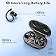 Bluetooth Kopfhörer Sport, Kopfhörer Kabellos Bluetooth 5.4 mit 4 ENC Noise Cancelling Mic, In Ear Kopfhörer mit HiFi Stereo, 50 Std Spielzeit Kabellose Ohrhörer, IP7 Wasserdicht, Dual LED-Anzeige