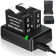 JYJZPB 2 Packs Replacement Battery for Insta360 Ace Pro and Fast Dual Charger Compatible for Insta360 Pro 2/Ace Pro/Ace Action Camera Batteries