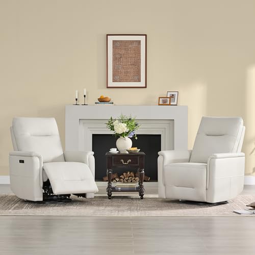 Sillón Recliner Eléctrico Plegable Color Crema miniatura 4