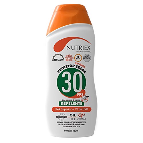 Protetor Solar Nutriex FPS30 Com Ação Repelente 120ml