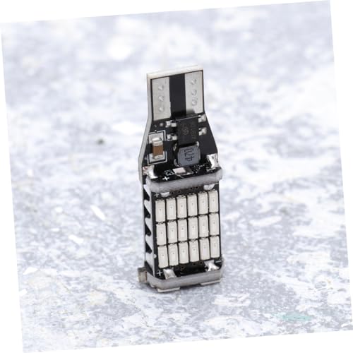 Bombillas LED T15 OUNONA rojas de bajo consumo para luces de marcha atras en pack de 2 pares 2