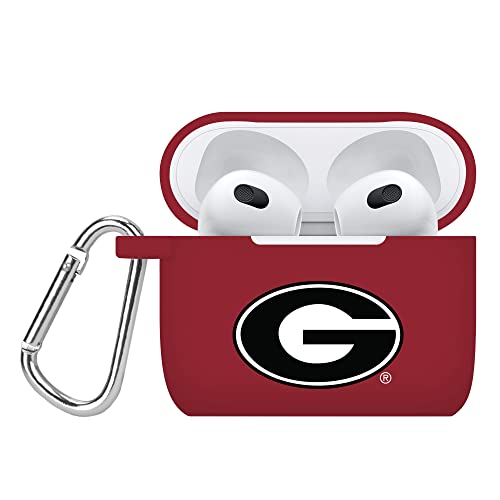 Affinity Bands Georgia Bulldogs Silicone Case Cover Compatible With Apple Airpods Gen 3 (Crimson) #TOP3