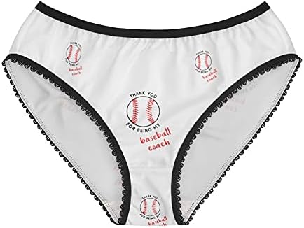 SpreadPassion Gift Baseball Panties, Gift Baseball Underwear, Briefs, Cotton Briefs, Funny Underwear, Panties For Women