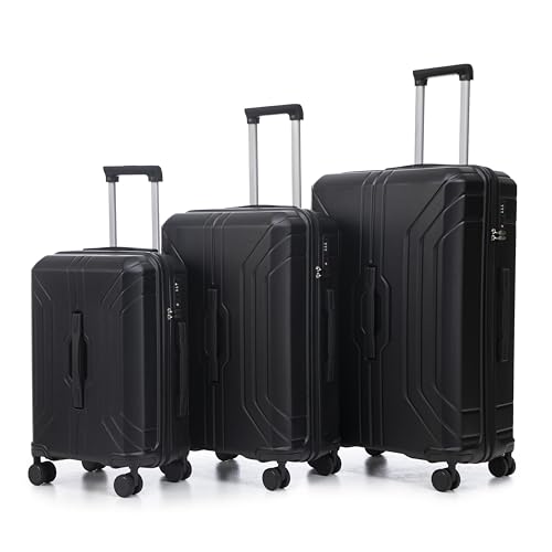 Durable 3-Piece ABS Wheel Luggage Set - 20