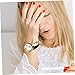 AKOOSY Reloj Pulsera Mujer con Correa Ajustable y Resistente Diseño Elegante y para Diario y para Cumpleaños y Ocasiones Especiales Imagen de AKOOSY Reloj Pulsera Mujer con Correa Ajustable y Resistente Diseño Elegante y para Diario y para Cumpleaños y Ocasiones Especiales