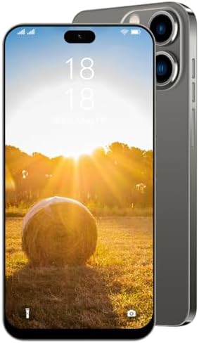 Smartphone Unlocked Cell Phone 6.7inch HD Cheap Phones 2GB/16GB Android 10 Straight Talk Phone 5000mAh 128GB Extension Dual Sim Boost Mobile Phones(Black)