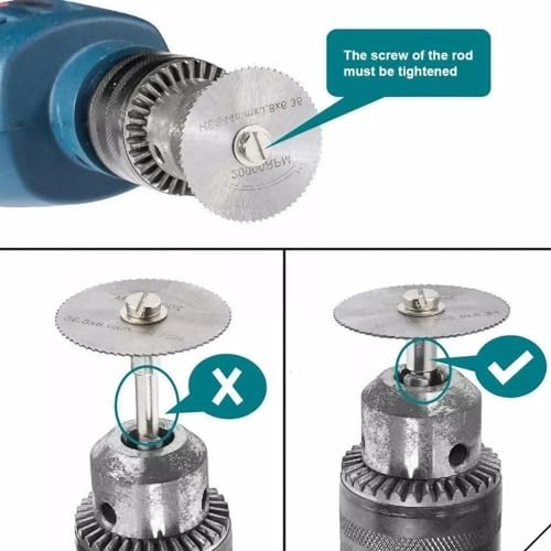 serra micro retifica circular kit 7 unidades corta papel madeira silicone plástico mini disco