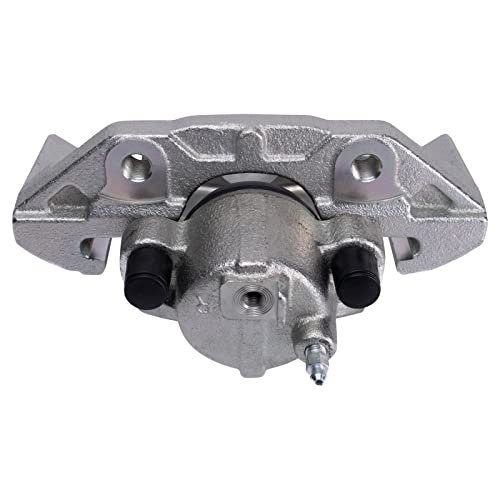 Image of TRQ Rear Brake Pad, Caliper, & Rotor Kit Ceramic Vented Premium G-Coated Compatible with 2007-2017 Ford Expedition Lincoln Navigator