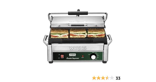 waring wpg panini grill