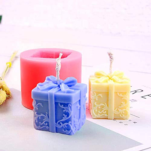 3D Kerzenform Silikongussform, Silikonformen, Kerze Herstellung von Formen, DIY Stereo Silikon Seifenform Zylinder Fondant Casting für DIY Handwerk – Bild 7