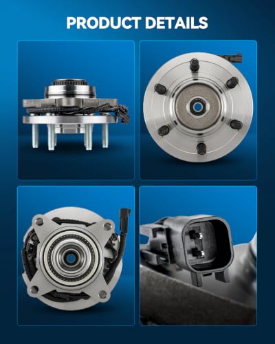 Image of PHILTOP 515142 x2 4WD Front Wheel Bearing Hub Assembly for Ford F-150