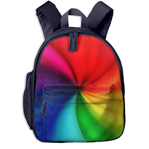 Preisvergleich Produktbild Kinderrucksack Kleinkind Jungen Mädchen Kindergartentasche Lila Haar Regenbogen Backpack Schultasche Rucksack