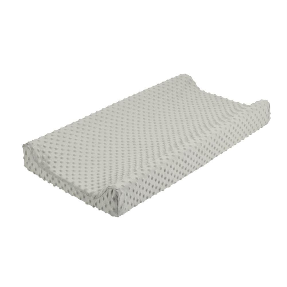 Wickelunterlagenabdeckung Wasserdichte Wickeltischlaken Atmungsaktive Wickelauflagen Für Babys (Gray+Pink) 2 Stück
