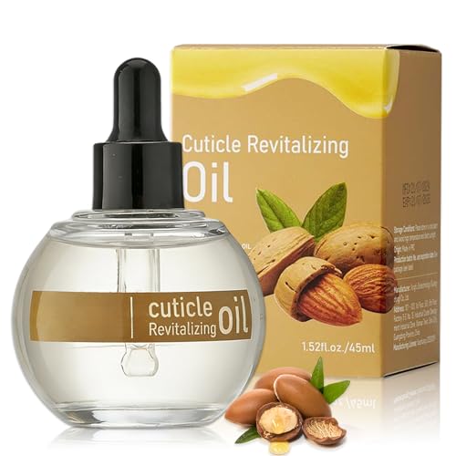 Nail Cuticle Oil - Almond Oil for Nails and Cuticles - 45ml Dropper Cuticle Remover Nail oil for Nourishing, Strengthening and Moisturising - Dry and Weak Damage Nails & cuticle Skin Care