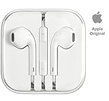 iPhone Earbuds Earphones with Volume Buttons and Microphone with 3.5mm Jack, for iPhone 5 6 6S Plus SE - Jewel Box - 100% Original