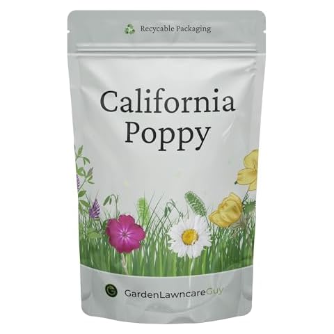 California Poppy Flower Seeds for UK Gardens Cover