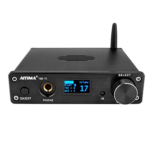 AIYIMA HiFi CSR8635 Bluetooth 4.2 Preamplificador de Tubo Preamplificador de Audio estéreo...