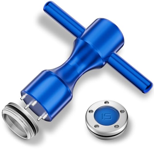 Gofotu Golf Weight 2pcs 5g/10g/15g/20g/25g/30g/35g/40g Golf Weights Wrench Kit Compatible with Titleist Scotty Cameron Putter Newport (15g)