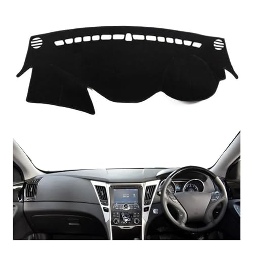 Couverture de tableau de bord contre la chaleur en Hyundai Sonata YF