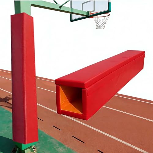Protection de poteau carrée pour basketball résistante aux intempéries