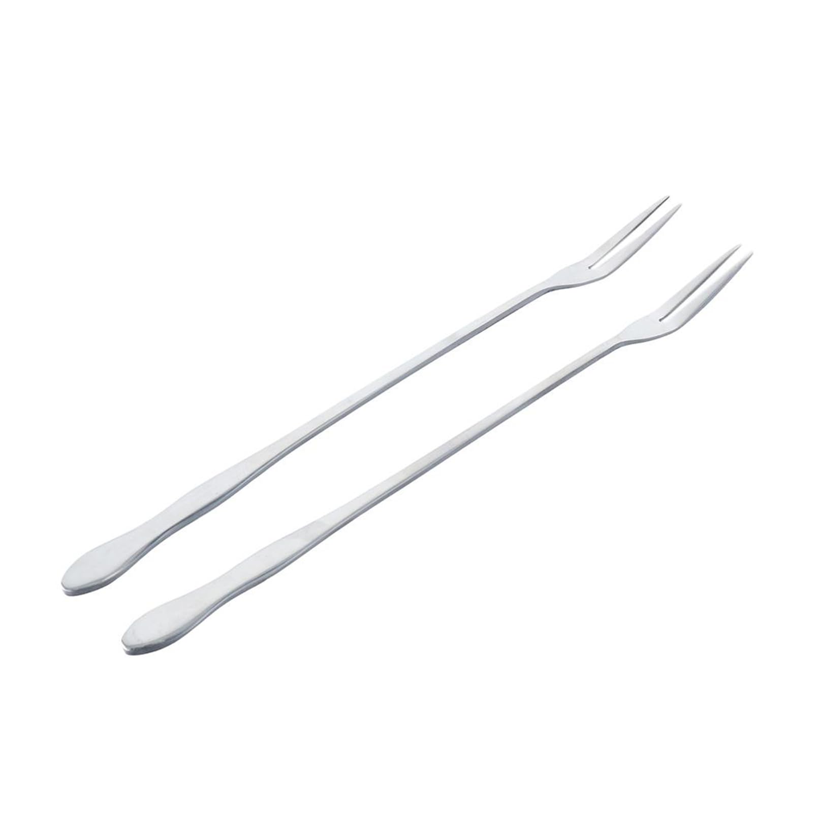Pack of 5 Pickle Forks Olive Fork pickle grabber,pickle picker for the jar,Cocktail Forks,long handle,8inch