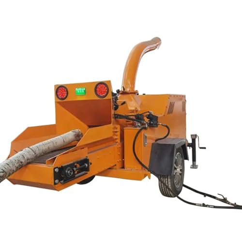 Trituradora de madera eléctrica para limpieza rápida de ramas de árboles y patios