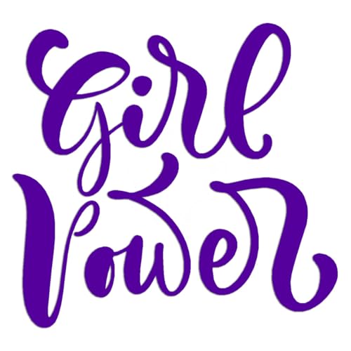 Girl Power 5.75' x 6 Purple