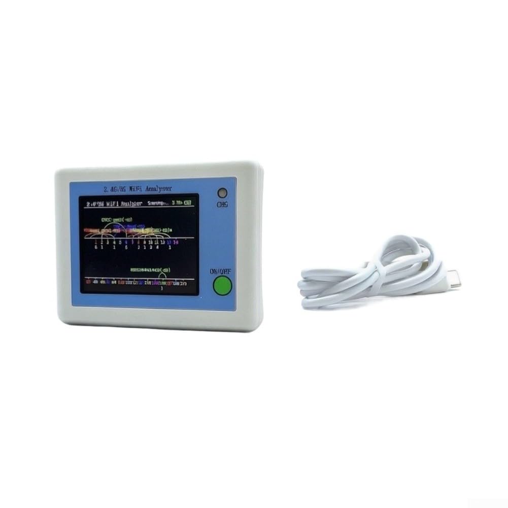 WiFi Signalanalysator 2.4G/5G Scanner mit TFT Display