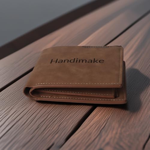 Custom Wallet, Personalized Wallet for Men Custom Engraved Wallet, Customized Monogram Men's Wallet for Boyfriend Father's Day Husband Son Anniversary Wedding Graduation Gift3