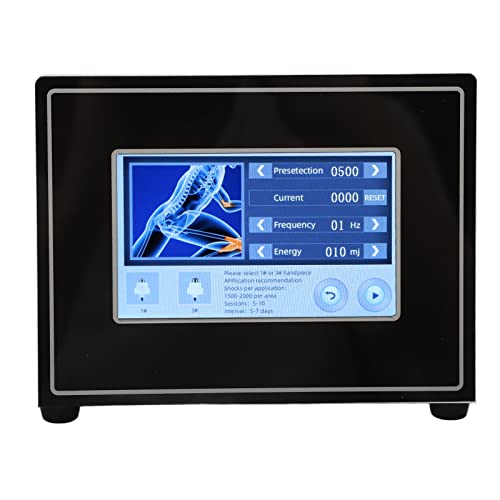 Máquina de terapia de ondas de choque corporal, máquina de terapia de ondas de choque, máquina profesional de terapia de ondas de choque para lesiones deportivas, relajación muscular(EU)