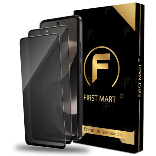 Image of FIRST MART Privacy Tempered Glass for Motorola G77 Power, 2 Pack | Anti-Spy 9H Screen Protector, Edge-to-Edge, Case-Friendly, Scratch Resistant, Bubble-Free