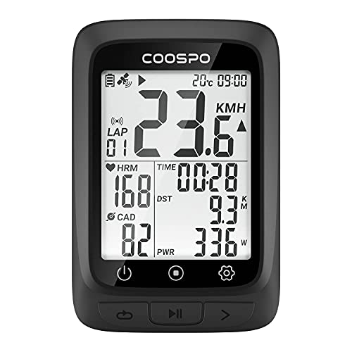 Coospo Bundle Promotion:coospo Cycling Gps Computer Bike Speedometer Wireless Bike Computer Bicycle Odometer Bc107 & Coospo Heart Rate Monitor Chest Strap Bluetooth Ant + Hr Sensor H808S #TOP1