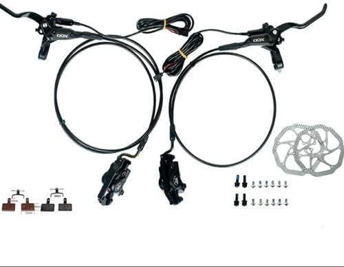 E300 MTB Hydraulic Disc Brake Set Aluminum Alloy Electric Power Control Shifter Bicycle Brakes (Left Rear+ Right Front)