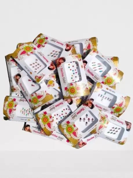 Store Bindis for Women Small Size | Bindi Booklet for Women and Girls (Multi-Color 6, Pack of 18)-image-17